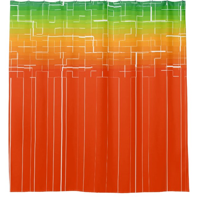 Summer Delight Shower Curtain (Front)