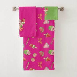 Summer Delights Bath Towel Set