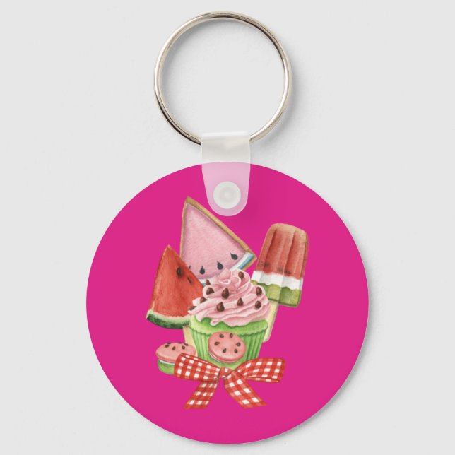Summer Delights Key Ring (Front)