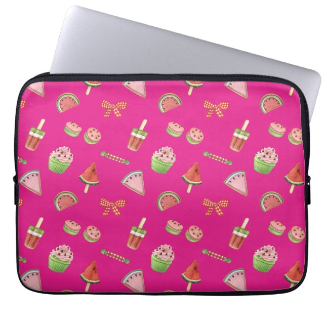 Summer Delights Laptop Sleeve (Front)
