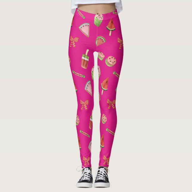 Summer Delights Leggings (Front)
