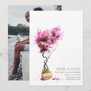 Summer Destination Wedding Photo Save The Date