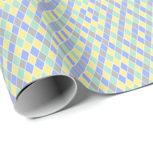 Summer Diamonds Wrapping Paper (Roll Corner)