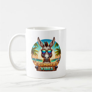Summer Donkey Coffee Mug