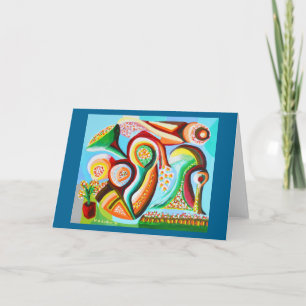 Summer dream holiday card