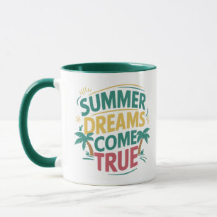 Summer Dreams Come True, summer mug 