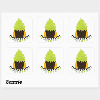 Summer dreams Icecreams  Square Sticker