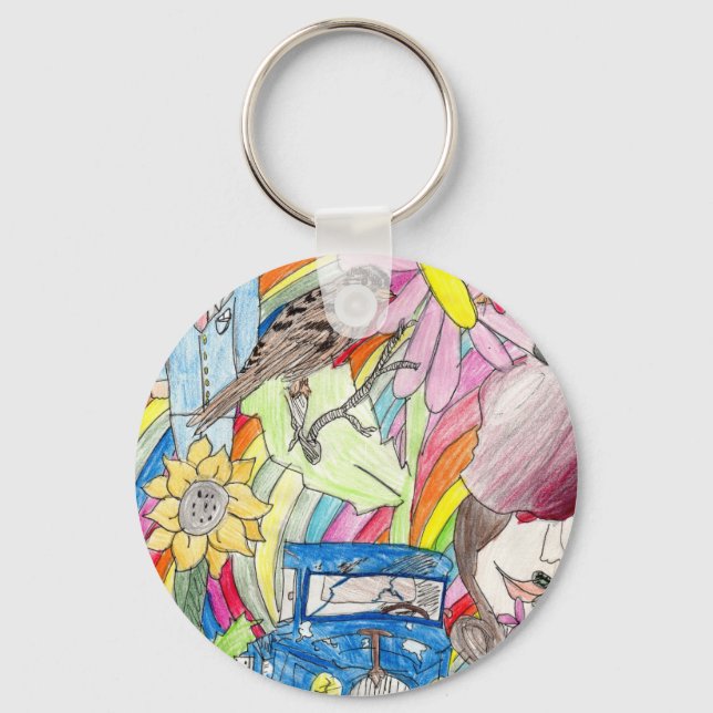 Summer Dreams Keychain (Front)