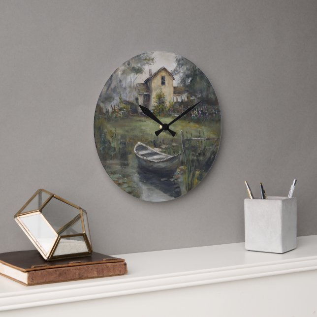 "Summer Dreams" Large Clock (Office)