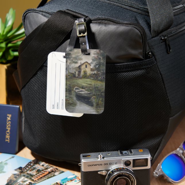 "Summer Dreams" Luggage Tag (Front & Back)