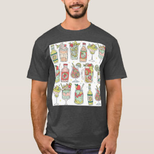 Summer Drinks Clipart Images Drink Clip Art Illust T-Shirt