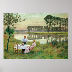 Summer Evening by Emile Claus Poster