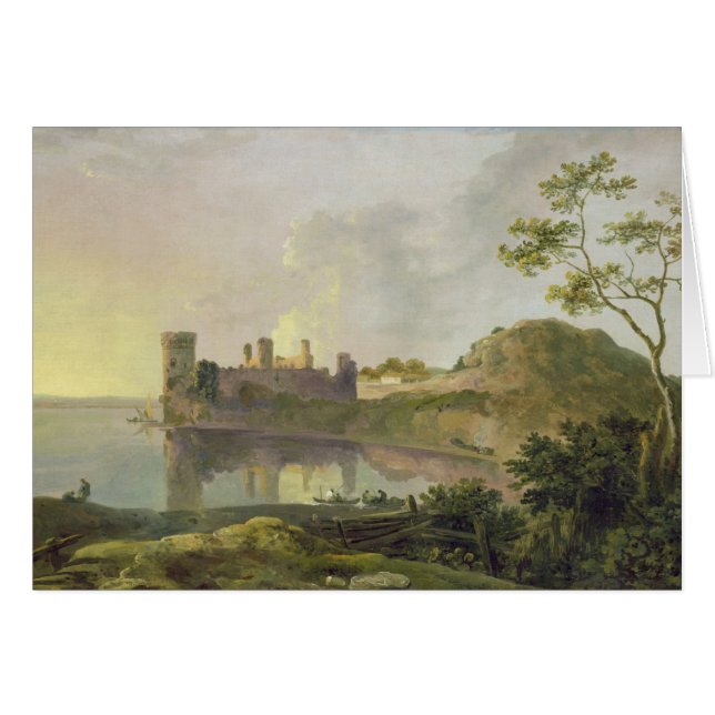 Summer Evening (Caernarvon Castle) c.1764-65 (oil (Front Horizontal)