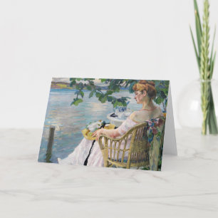 Summer Evening   Edward Cucuel Card