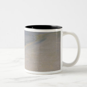 Summer Evening on the Skagen Southern Beach Two-Tone Coffee Mug