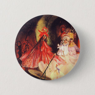 Summer Fairies 6 Cm Round Badge