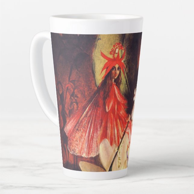 Summer Fairies Latte Mug (Left Angle)