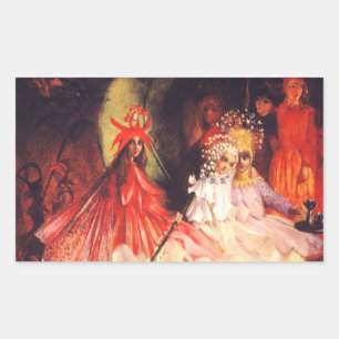 Summer Fairies Rectangular Sticker