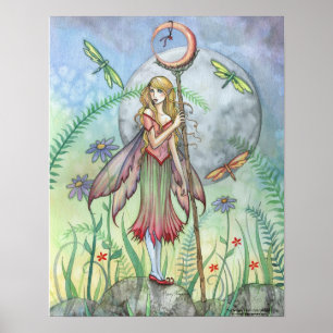 Summer Fairy Poster by Molly Harrison