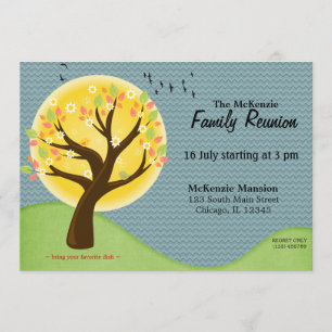 Summer Family Reunion Invitation