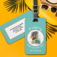 Summer Family Vacation Turquoise