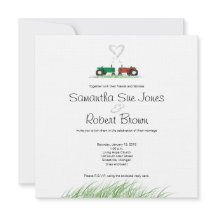 Summer Farm Wedding Invitation