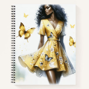 Summer Fashion Spiral Notebook 