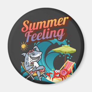 "Summer Feeling"  Magnet
