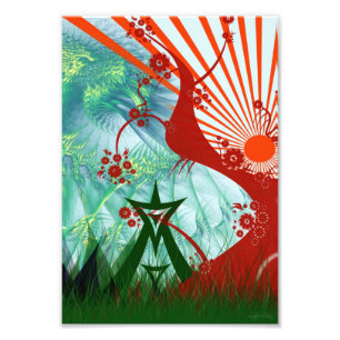 Summer Festival Art Print Photo