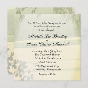 Summer Fields Wedding Wedding Invitations