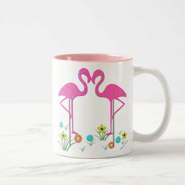 Summer Flamingo Mug (Right)