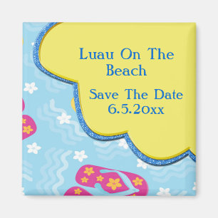 Summer Flip Flops Reminder Magnet