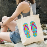 Summer Flip Flops Tote Bag<br><div class="desc"></div>