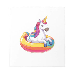 Summer Float Unicorn (1) Notepad