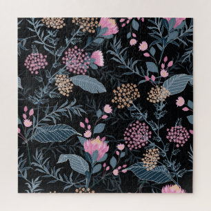 Summer Flora Blooming Garden Flowers Jigsaw Puzzle