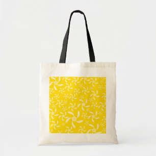 Summer Floral Design. Sunny Yellow. Tote Bag