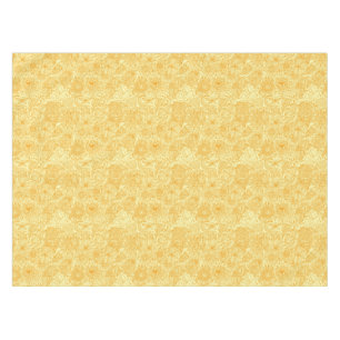 Summer floral pattern in warm colours tablecloth