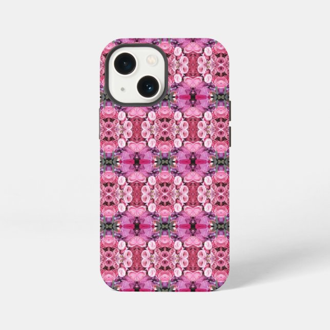 Summer floral pattern iPhone case (Back)
