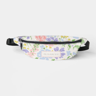 Summer Floral Print Cut Sew Bag