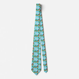 Summer Florida Seaplane Tropical Beach Coastal Tie