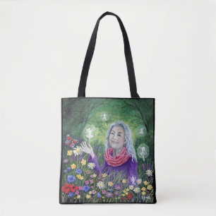 Summer Flower Fairies Tote Bag