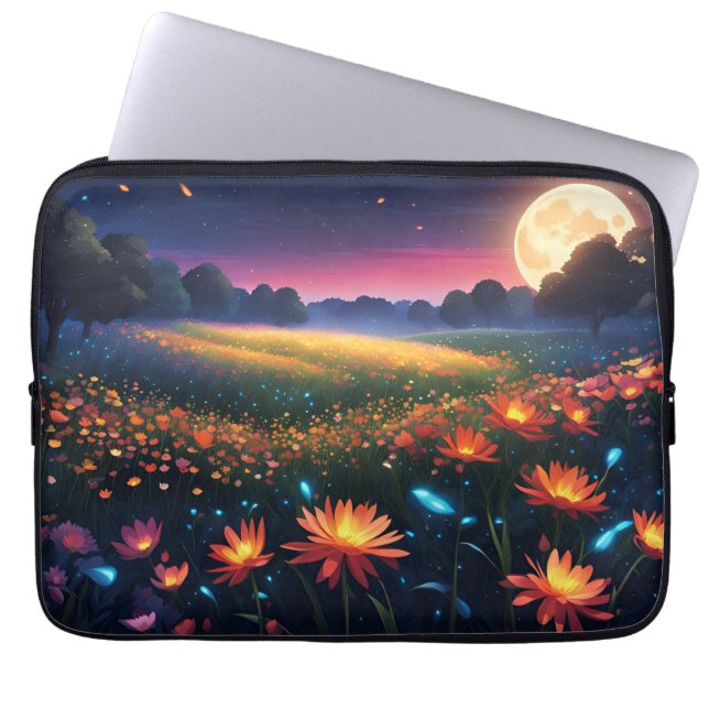 Summer Flower Field Tablet Case (Front)