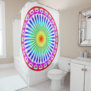 Summer Flower Shower Curtain