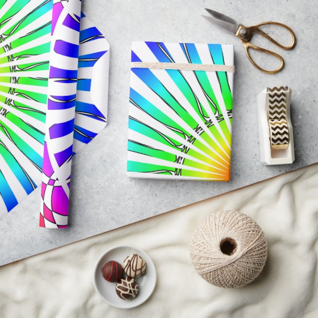 Summer Flower Wrapping Paper (Crafts)