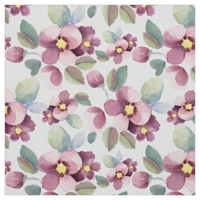 Summer flowers 1 fabric (Swatch)