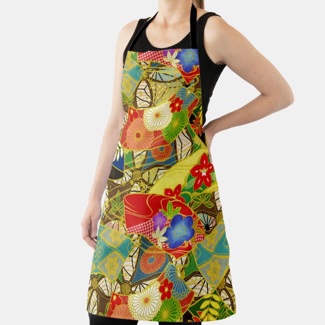 Summer Flowers Apron (Insitu)