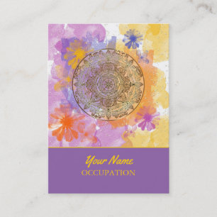 Summer Flowers Business Card