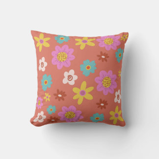 Summer Flowers Cushion