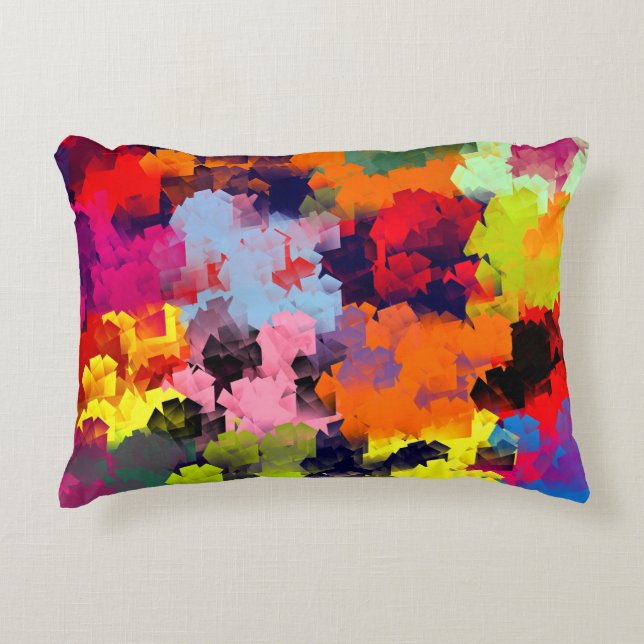 SUMMER FLOWERS DECORATIVE CUSHION (Front)