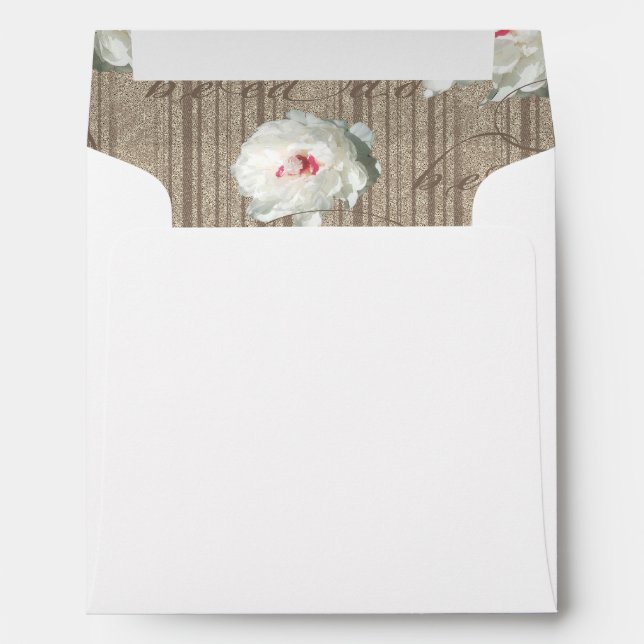 Summer Flowers Envelope (Back (Bottom))